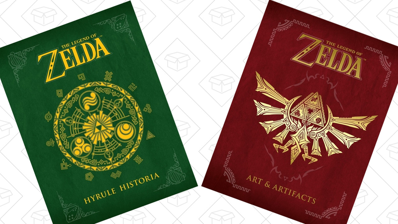 The Legend of Zelda: Hyrule Historia | $19 | AmazonThe Legend of Zelda: Art & Artifacts | $18 | Amazon